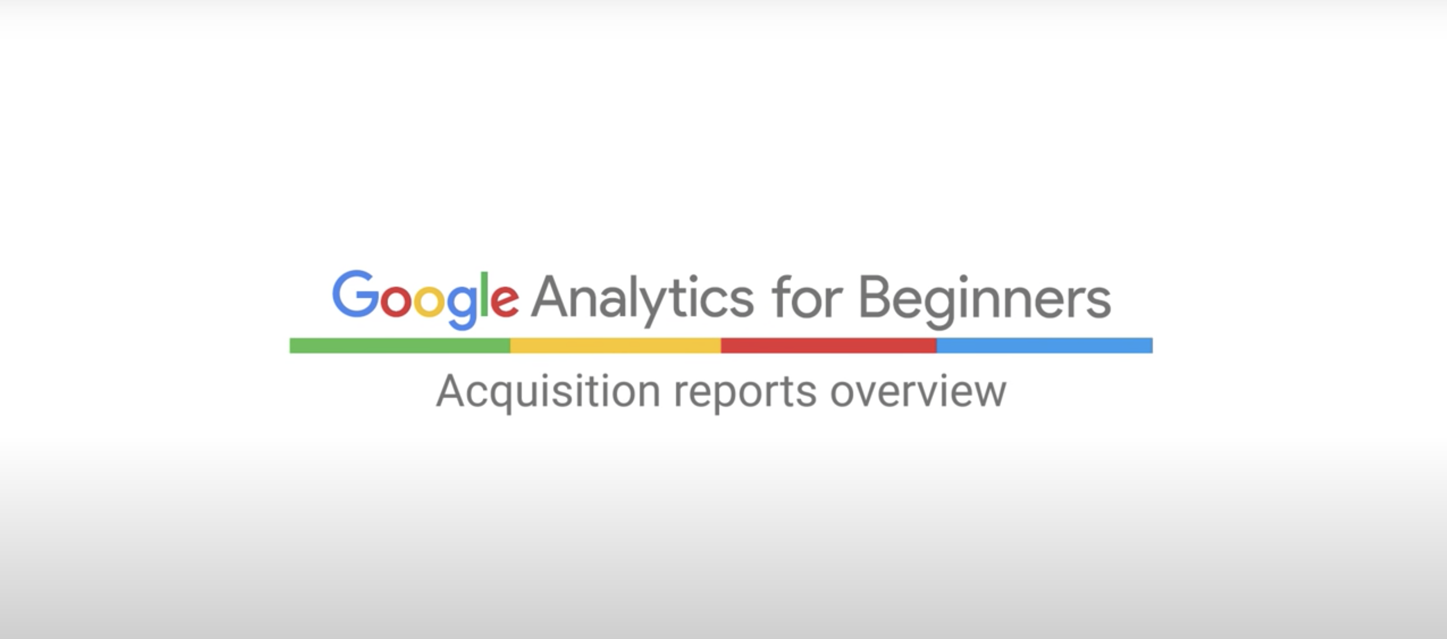Google Analytics（分析）工具找到网站最重要的流量来源