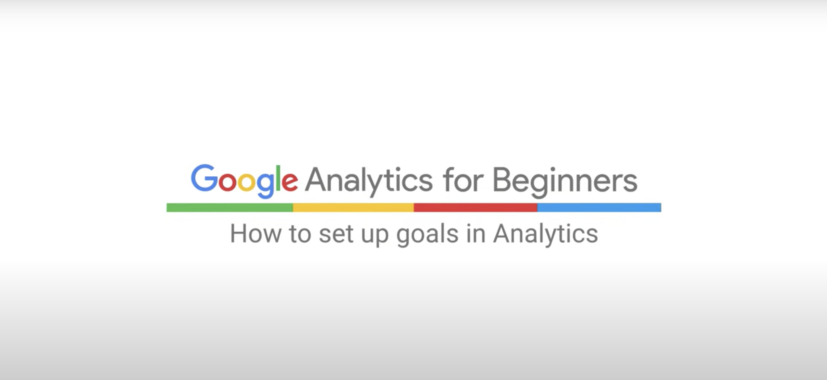 使用Google Analytics（分析）中“目标”功能衡量业务目标达成情况