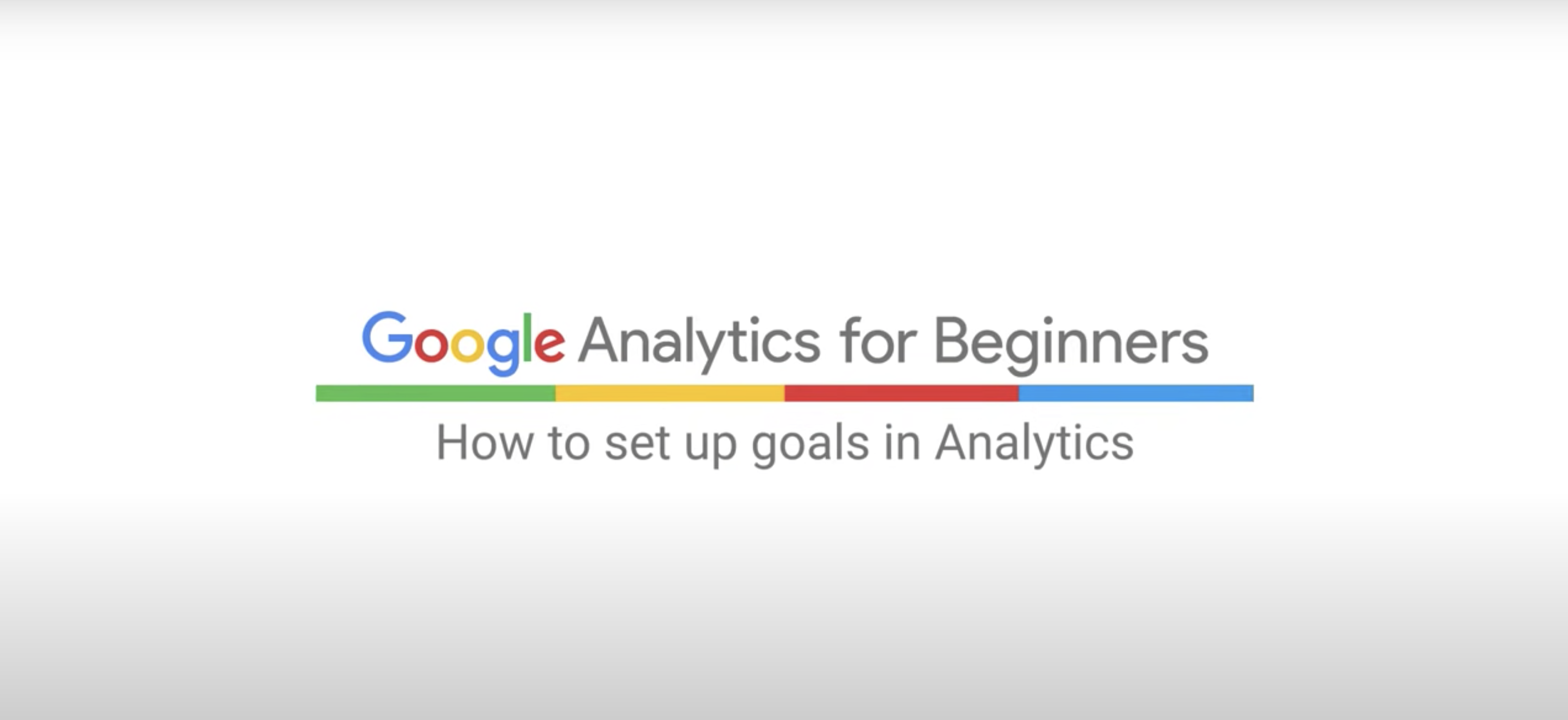 如何在 Google Analytics（分析）中设置目标