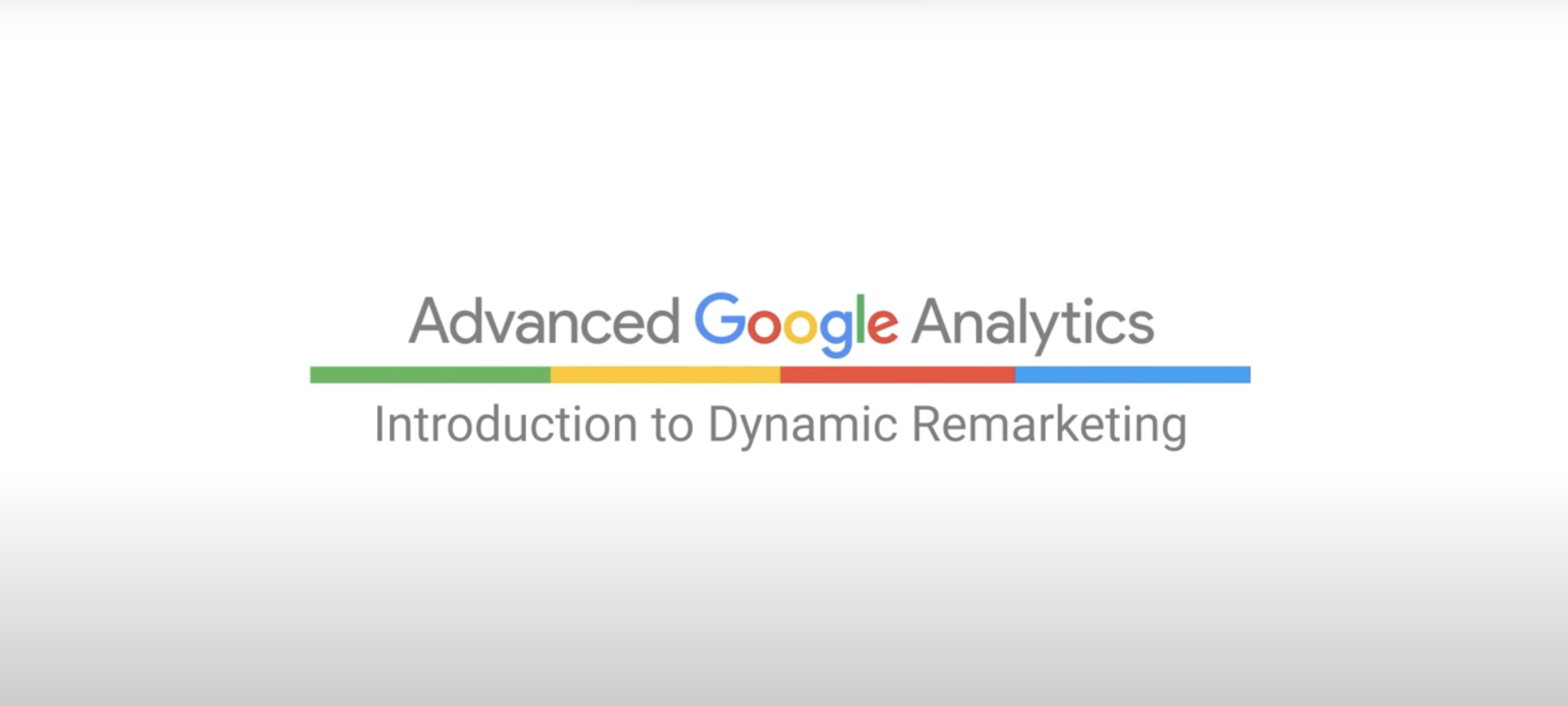 借助Google Analytics（分析）开展动态再营销