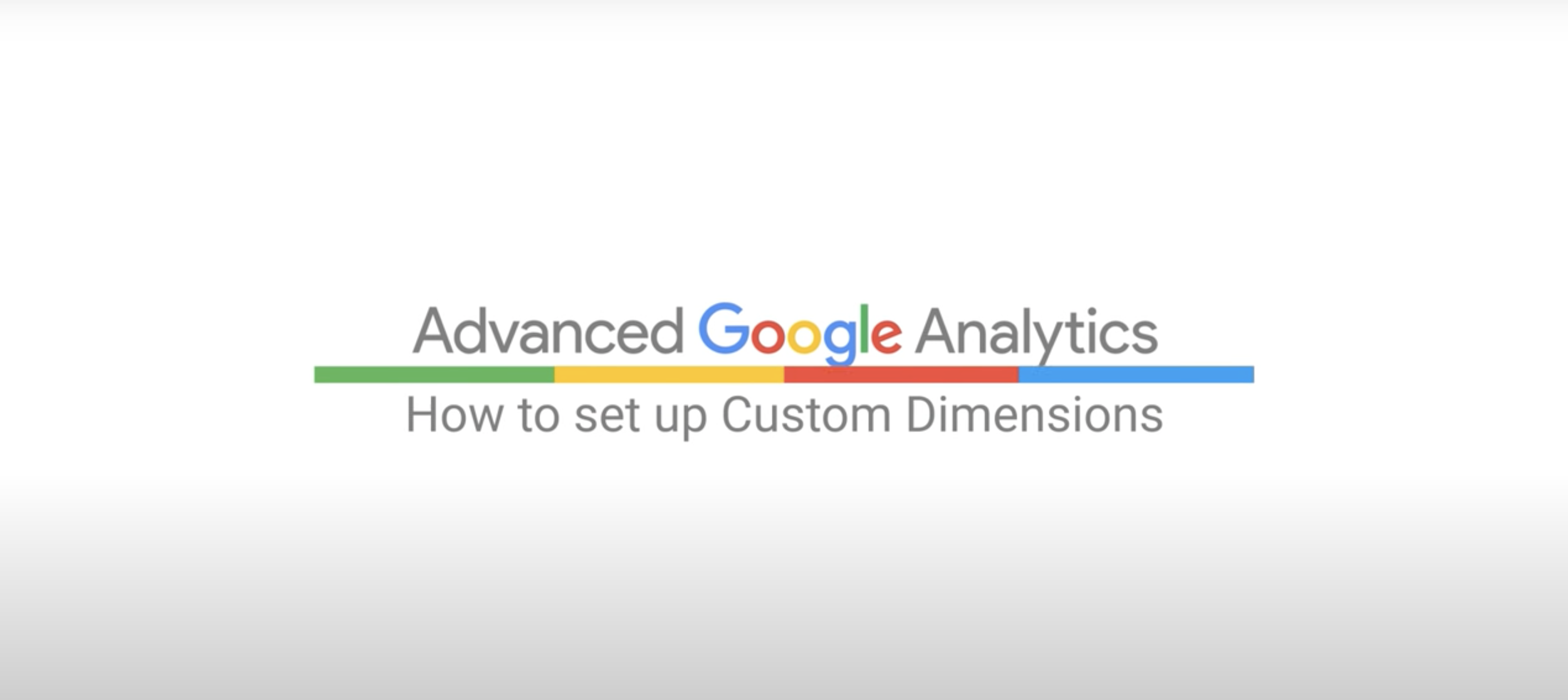 如何使用Google Analytics（分析）设置自定义维度？